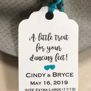 flip flop Favor Tags, Wedding tags, solemates tags, Favor tags, flip flop tags, a little treat for your dancing feet, dancing shoes, flip
