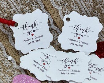 Thank you favor tag, Wedding Favor Tags, Bridal Shower Mini Tag, Baby Shower Thank you tag, favor tag, Gift Tags, Thanks nail polish TAGS