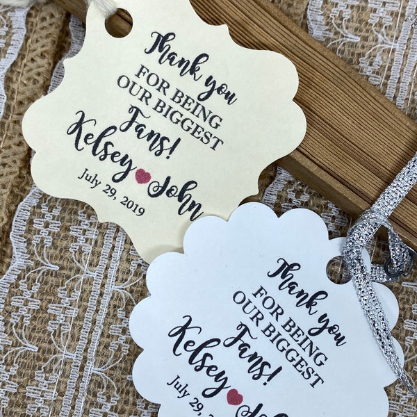 fan tags, Personalized Favor Tags, Wedding tags, Love, Thank You tags, Favor tags, fan tag, fan favor tags, wedding fans, wedding fan tags