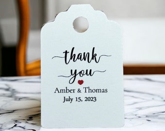 Wedding Favor Tags, Thank you favor tag, Bridal Shower tags, Thank you tag, Gift Tags, Mini Tag, Thanks, Baby Shower tags, Nail Polish Tags