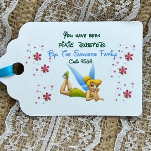 Pixie Dust Gift Tag, Pixie dust Cruise, FE Tag, pixie dust gift tag, Disney Cruise Christmas tags, Fish Extender Tag Cruise, tinkerbell tag