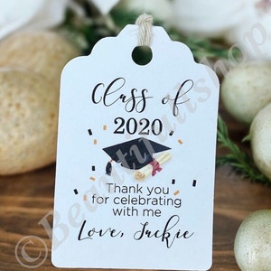 graduation Favor Tags, Thank You tags, Gift tags, Graduation Tags - centerpiece Graduation Tags, Graduation Decorations, Graduation party