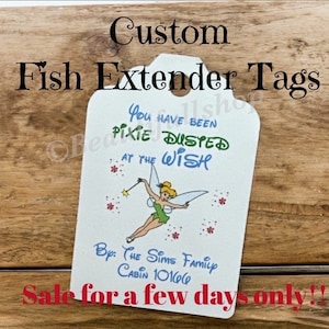 Pixie Dust Gift Tag, Pixie dust Cruise, FE Tag, Pixie Dust Hotel or Parks, Disney Cruise tags, Fish Extender Tag Cruise, Fish Exchange Tags