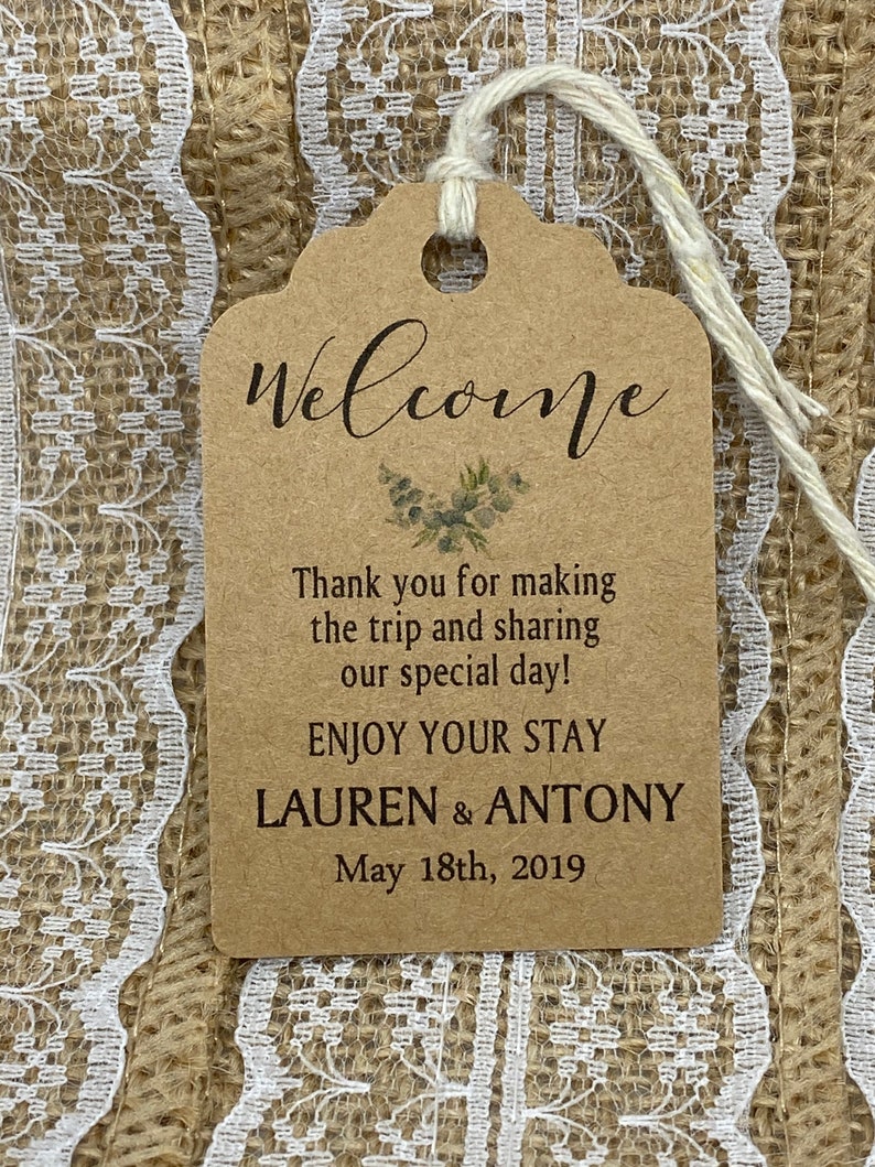 Greenery Tags Wedding Tags Wedding Tags Gift Tags Etsy