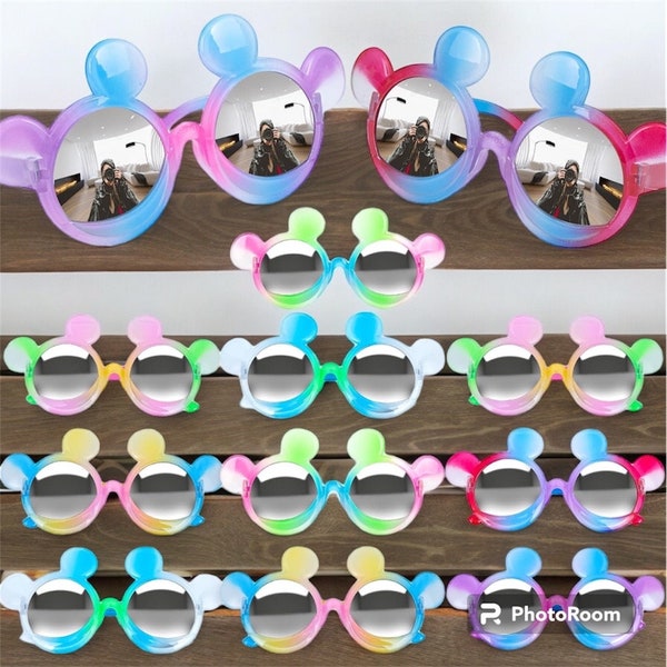 Mickey sunglasses, Mickey's sunglasses for kids, cute mickey shape sunglasses, fish extender gift, fish exchange gift pixie dust gift