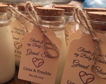 baseball  baby shower tags, Wedding tags, Thank You tags, Gift tags, baby shower, Favor Tags, baseball baby shower favor tags, baseball tags
