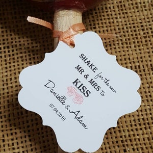 maracas Favor Tags, 2x2", Wedding tags, Thank You tags, Favor tags, Gift tags, Mexican Favor Tags, maracas tags, kiss ceremony tags