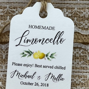 limoncello tags, limoncello Favor Tags, Wedding tags, Thank You tags, Favor tags, Gift tags, Italian wedding theme, grazie tags, lemons tags