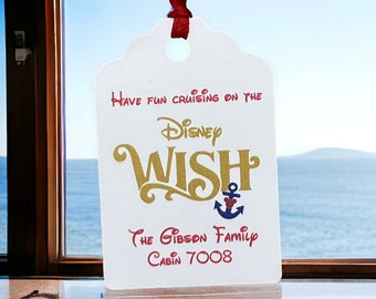 Fish extender tags, disney Cruise, FE Tag, Fish exchange gift tag, Disney Cruise tags, Fish Extender Tag Cruise, fish exchange tags, Pixie