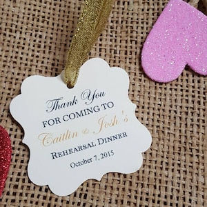 rehearsal  dinner tags, rehearsal tags, silverware tags, Wedding tags, Thank You tags, Favor tags, Gift tags, cutlery tags, cutlery, utensil