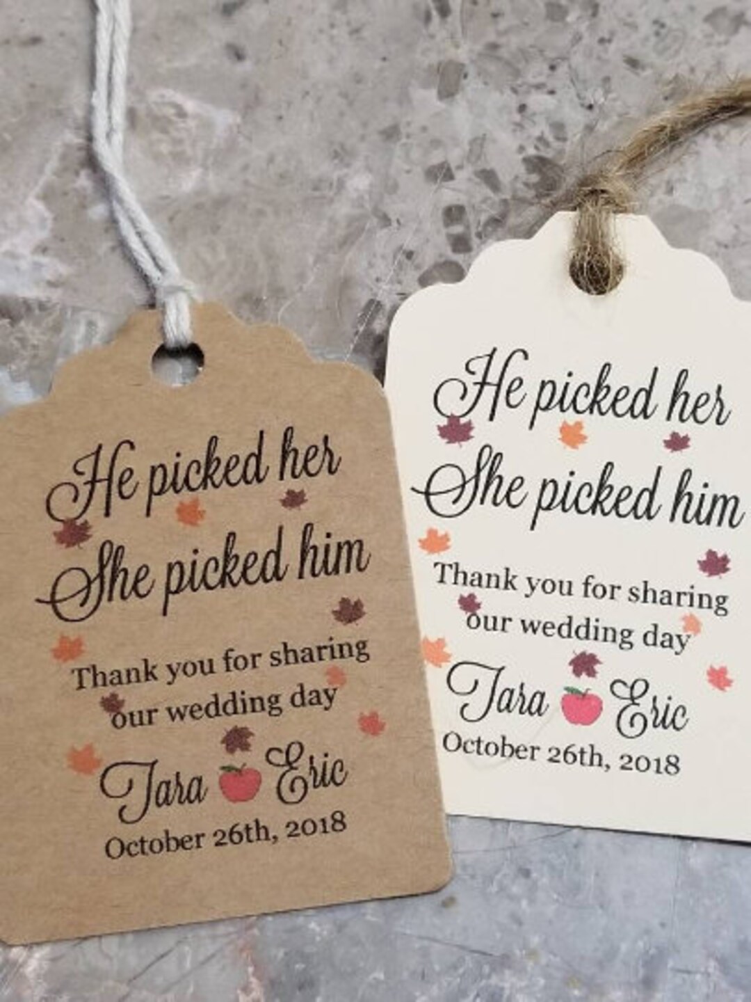 Apple Favor Tags Apple Favor Tags Wedding Tags Thank You - Etsy