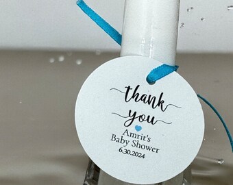 Wedding Favor Tags, Thank you favor tag, Bridal Shower, Baby Shower, tags, Thank you tag, Mini Tag, Thanks, Nail Polish Tags, Thanks