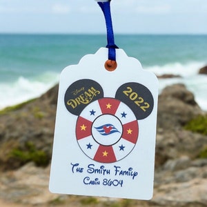 Fish extender tags, disney Cruise, FE Tag, Fish exchange gift tag, Disney Cruise Christmas tags, Fish Extender Tag Cruise, fish exchange tag