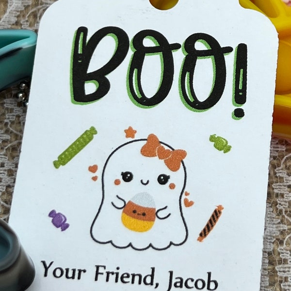 Halloween TAGS, HALLOWEEN kids, Halloween Goodie Bag, Class Classroom Exchange, Halloween gift kids, Halloween Cards