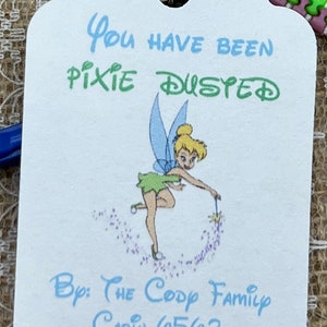 Pixie Dust Gift Tag, Pixie dust Cruise, FE Tag, pixie dust gift tag, Disney Cruise Christmas tags, Fish Extender Tag Cruise, tinkerbell tag