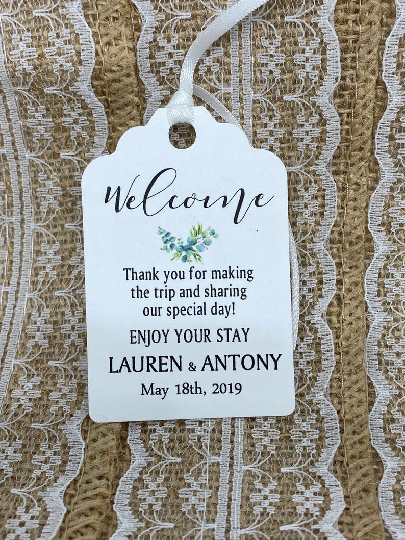 Greenery Tags Wedding Tags Wedding Tags Gift Tags Etsy