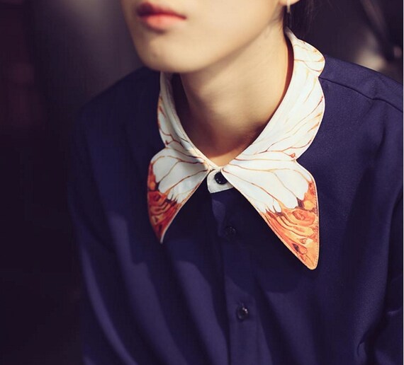 butterfly neck shirt