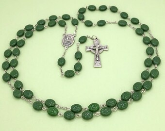 St. Michael, Green Rosary, St. Patrick’s Day Rosary for Gifting