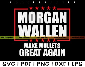 images Morgan Wallen Mullet Svg etsy