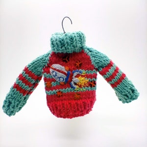 Rocket Ship Miniature Jumper Decoration
