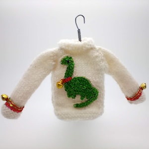 Wooly Brontosaurus Miniature Jumper Decoration