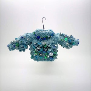 Sequin Mermaid Miniature Jumper Decoration