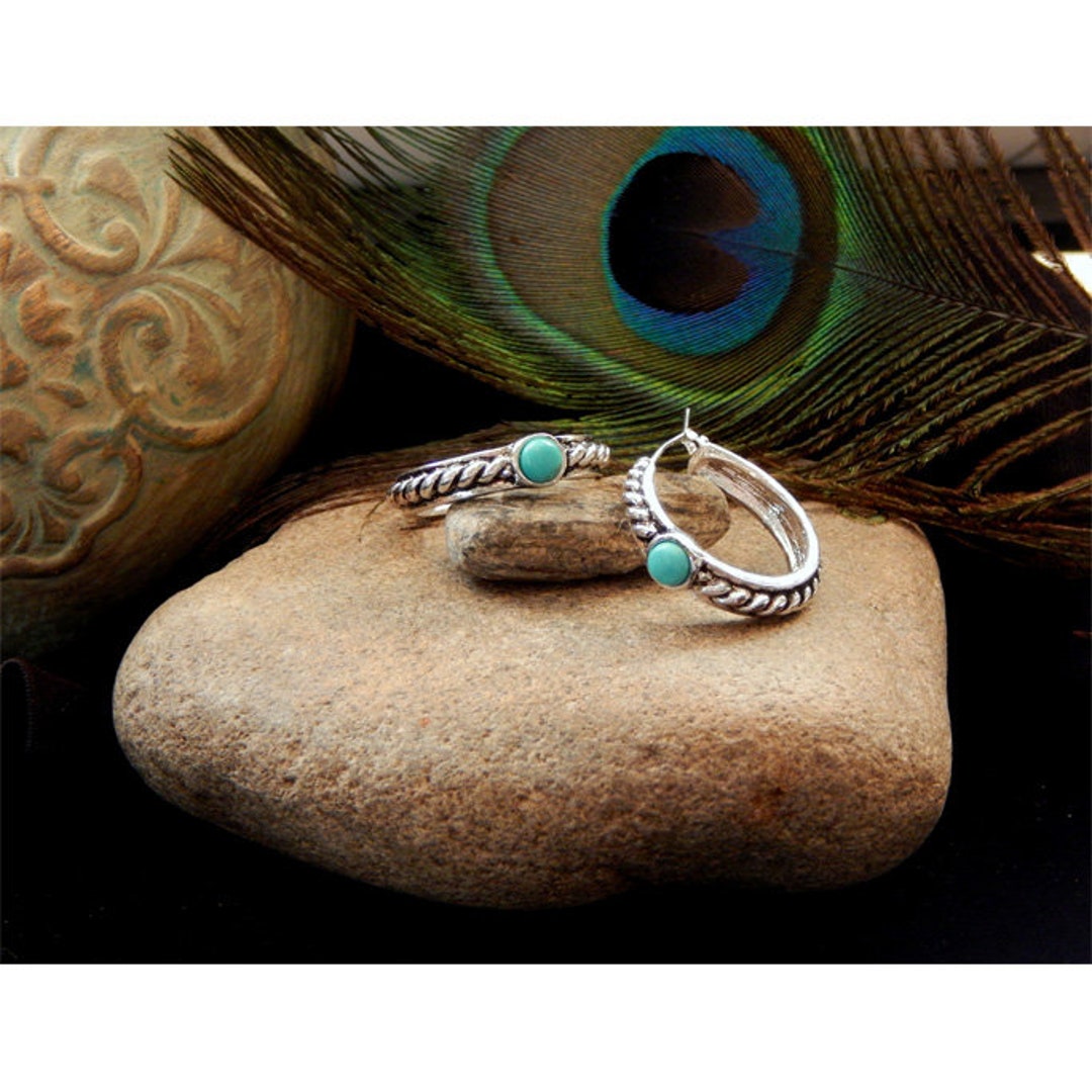 Boucles D'oreilles Brighton Glimmer Twist - Perles Interchangeables Avec Cristaux - Longueur 3,5 Cm