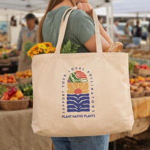 Apoye a sus polinizadores locales Planta plantas nativas Bolsa