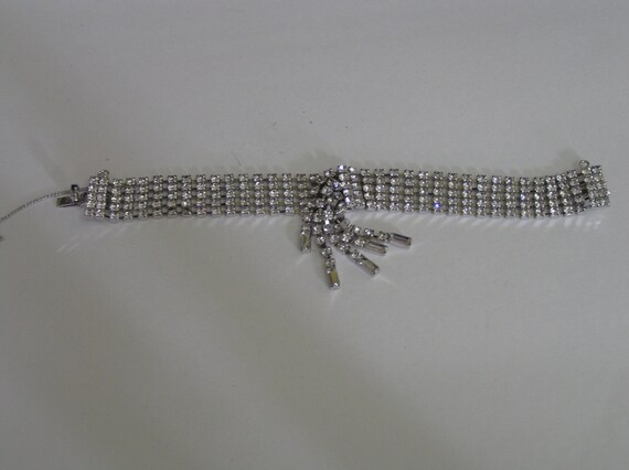 Beautiful Rhinestone Bracelet - image 2