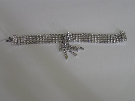 Beautiful Rhinestone Bracelet - image 1