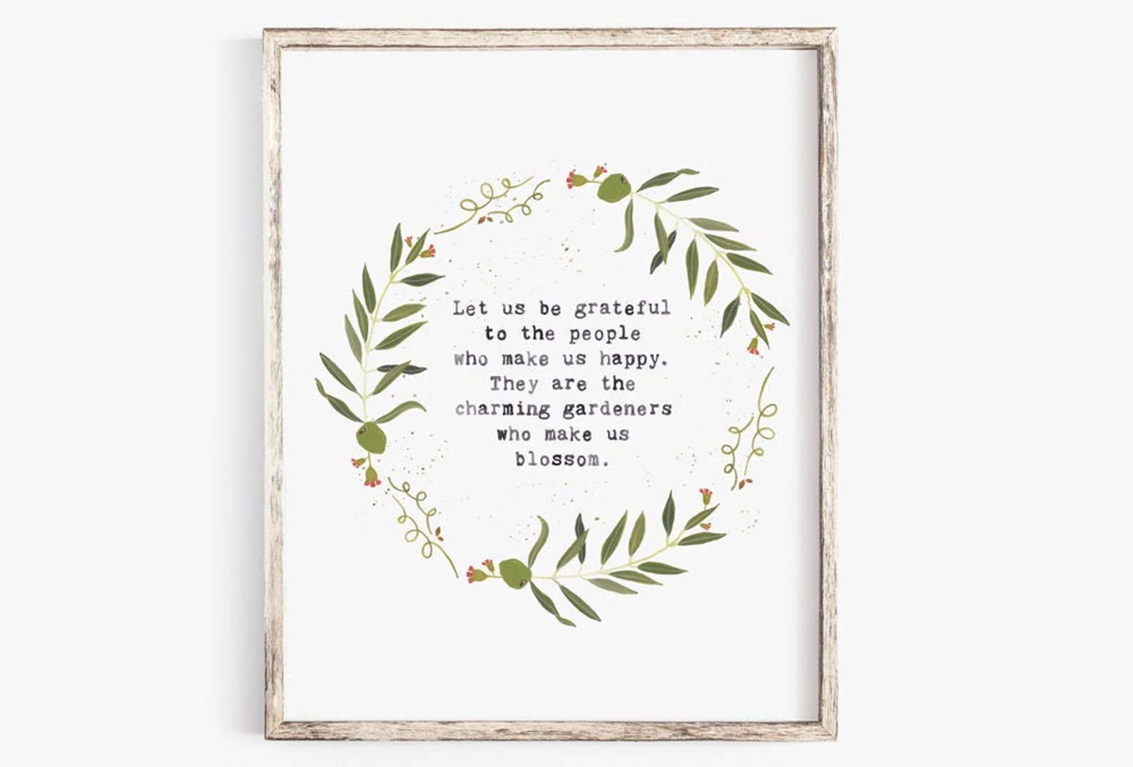 Olive branch print inspirational quote marcel proust Etsy