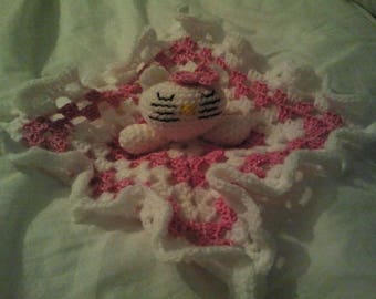 Kitty Crochet blanket