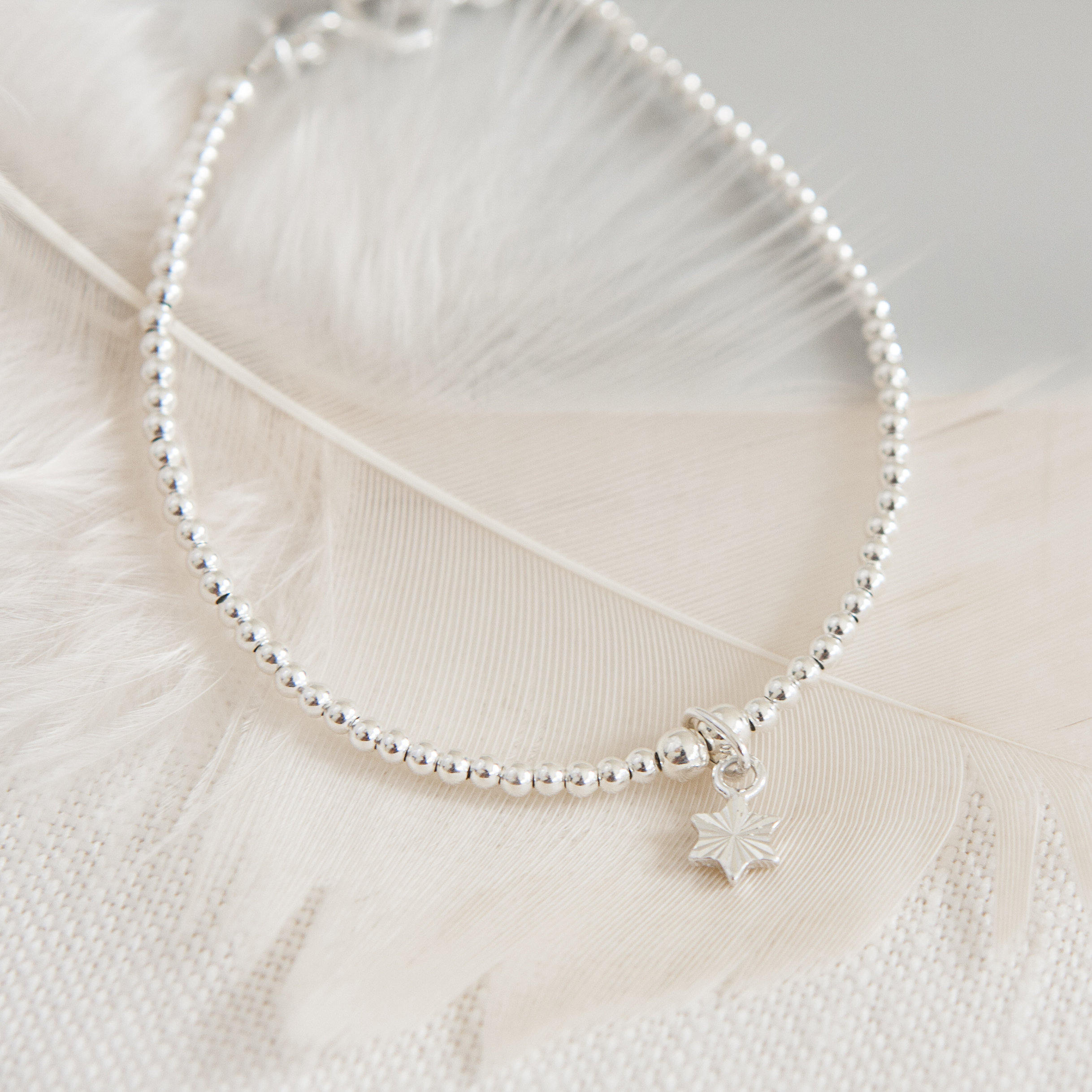 Stacking Charm Bracelet Sterling Silver Charm Bracelet Etsy UK