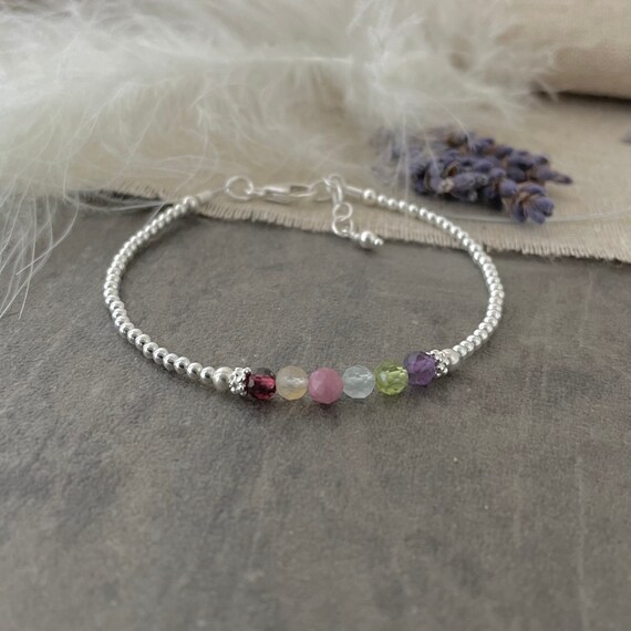 Mother's day bracelets with birthstones deals