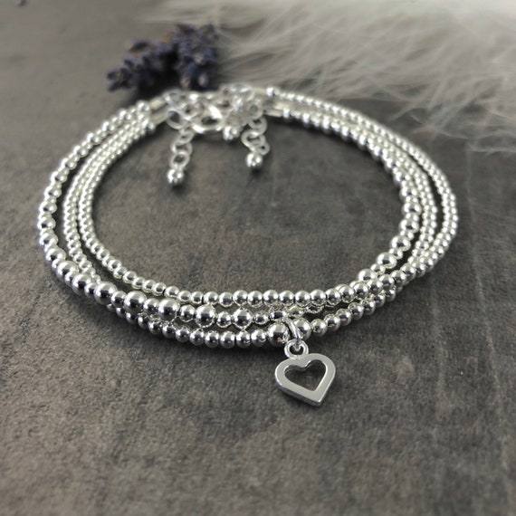 Silver bracelets sale for womens online