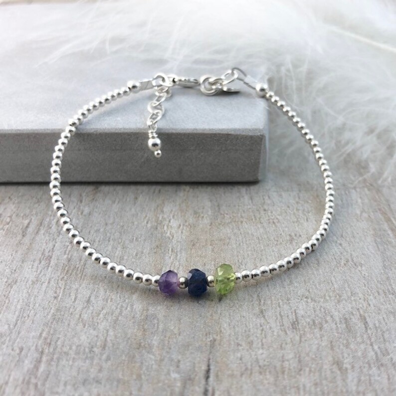 personalised mum bracelet