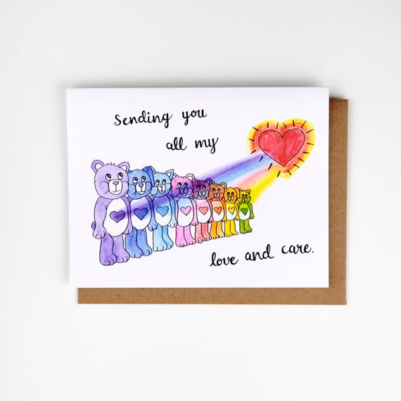 get well care bear