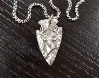 mens hunting faith and fishing necklace