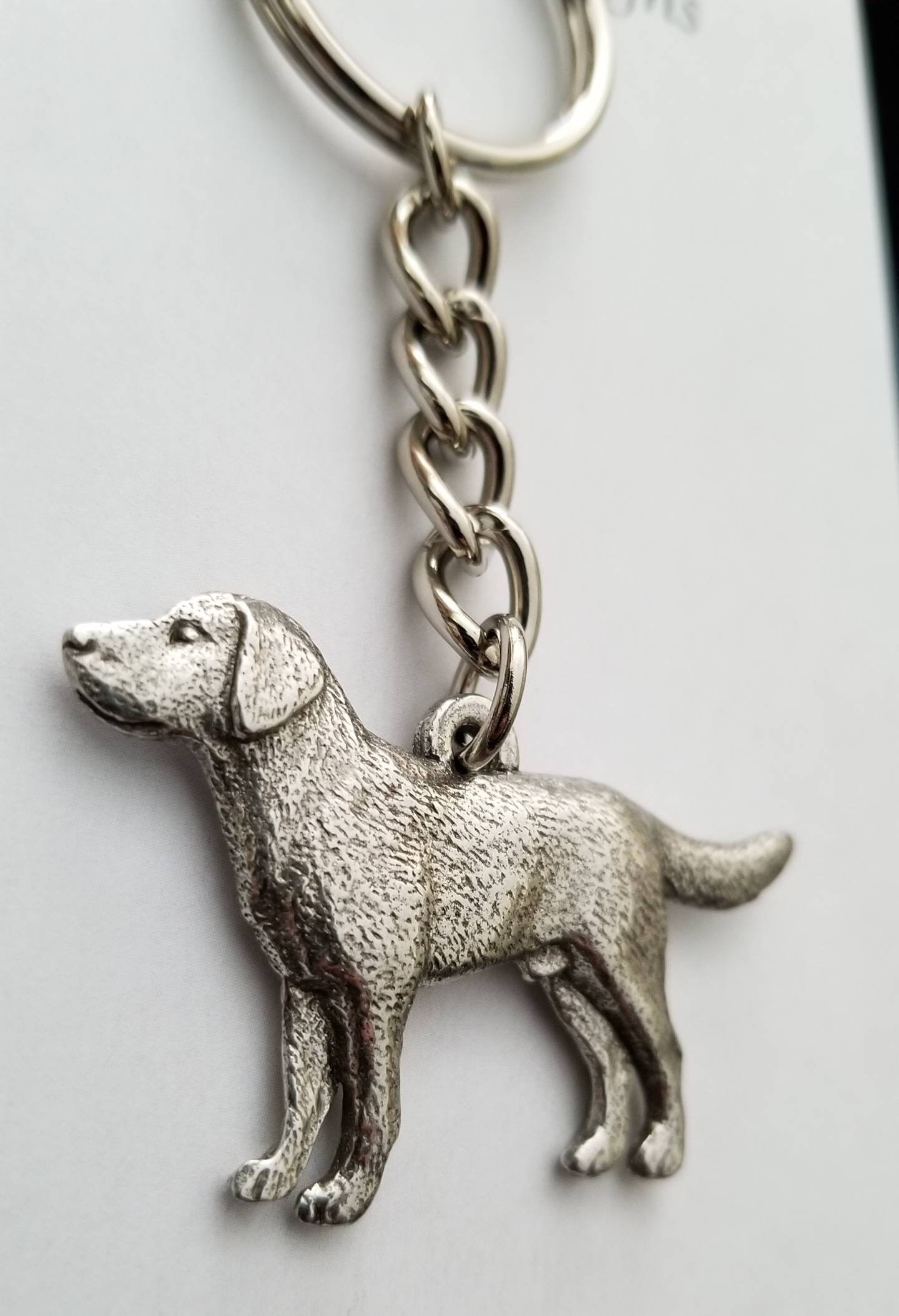 Labrador Keychain Lab Dog Keychain Labrador Retriever Gifts Etsy