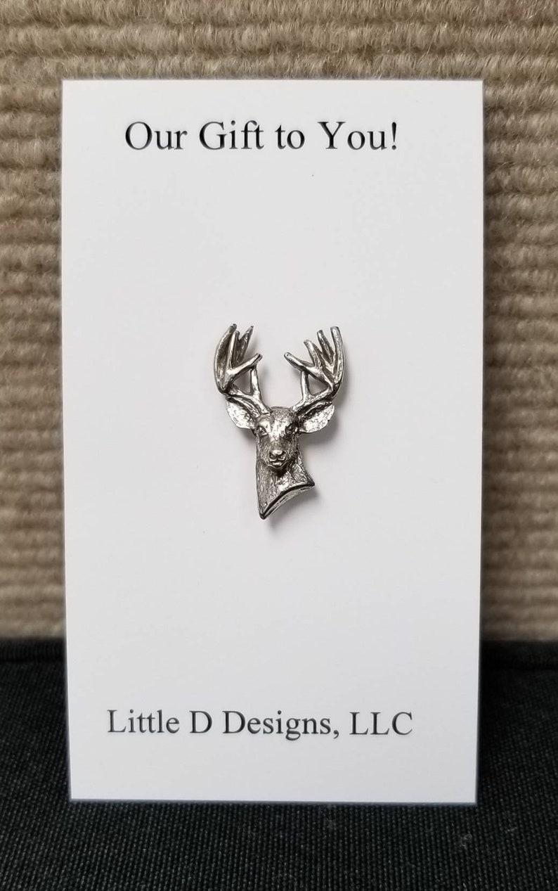 Deer Head Necklace Arrowhead Broadhead Necklace Broadhead with Etsy