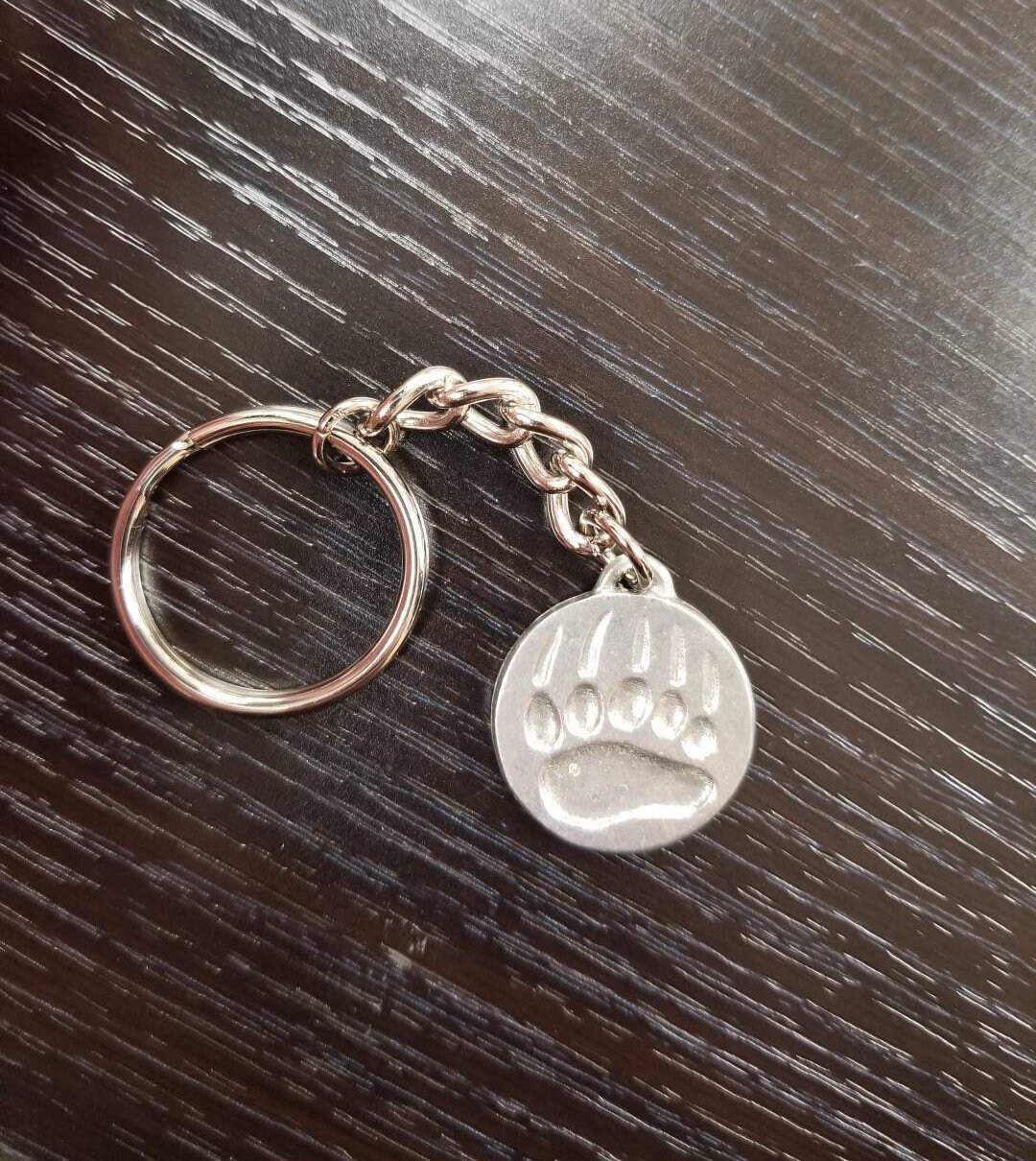 Bear Paw Claw Pendant Keychain Bear Claw Key Chain Bear Paw Etsy