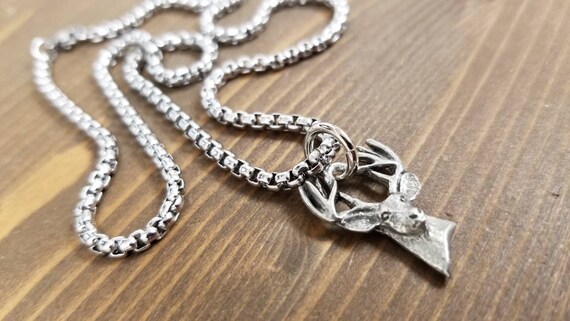 deer necklace for guys