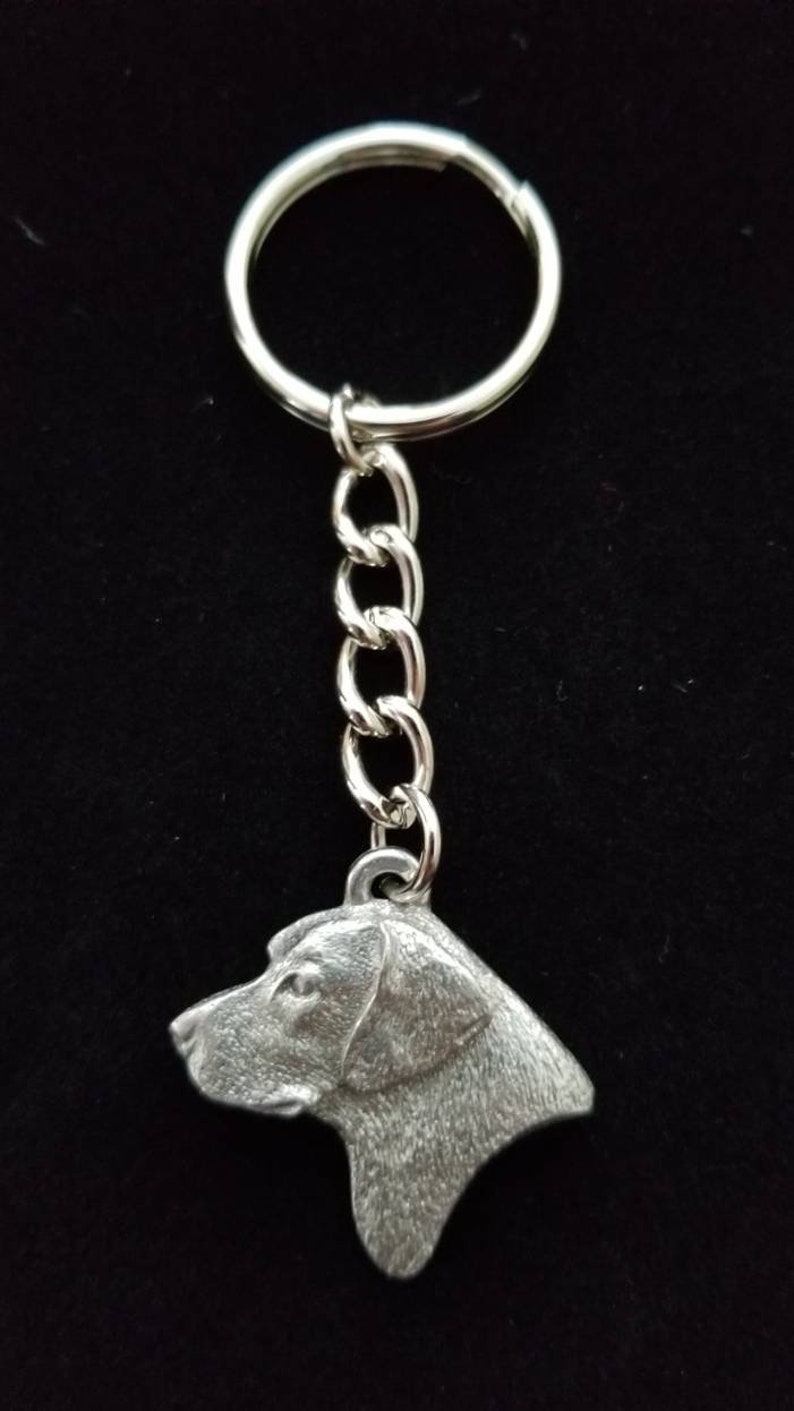 Labrador Head Keychain Lab Dog Keychain Labrador Retriever Etsy