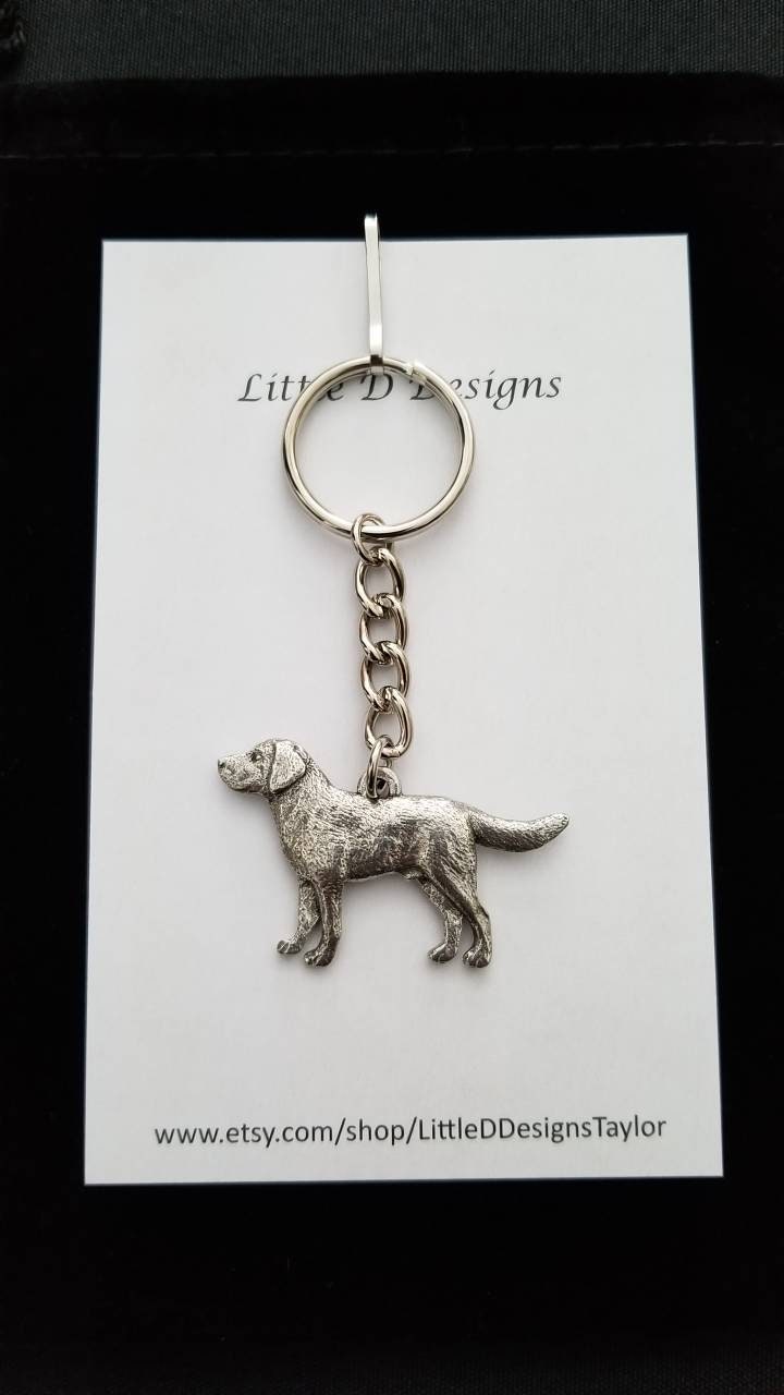 Labrador Keychain Lab Dog Keychain Labrador Retriever Gifts Etsy