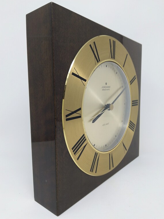 ヴィンテージ ウォールクロック ユンハンス エレクトロニック ATO-MAT