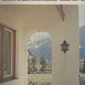 Vintage Mid Century Mod Magazine Das Haus – Architecture Lifestyle & Interior – Oct 1964 German Language – 1960s Modernist House Inspiration