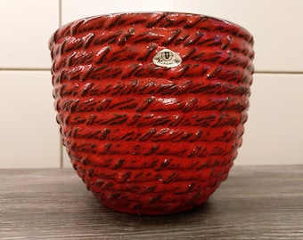 ヴィンテージ花瓶 Ruscha Keramik – Fat Lava – 1960年代ミッド