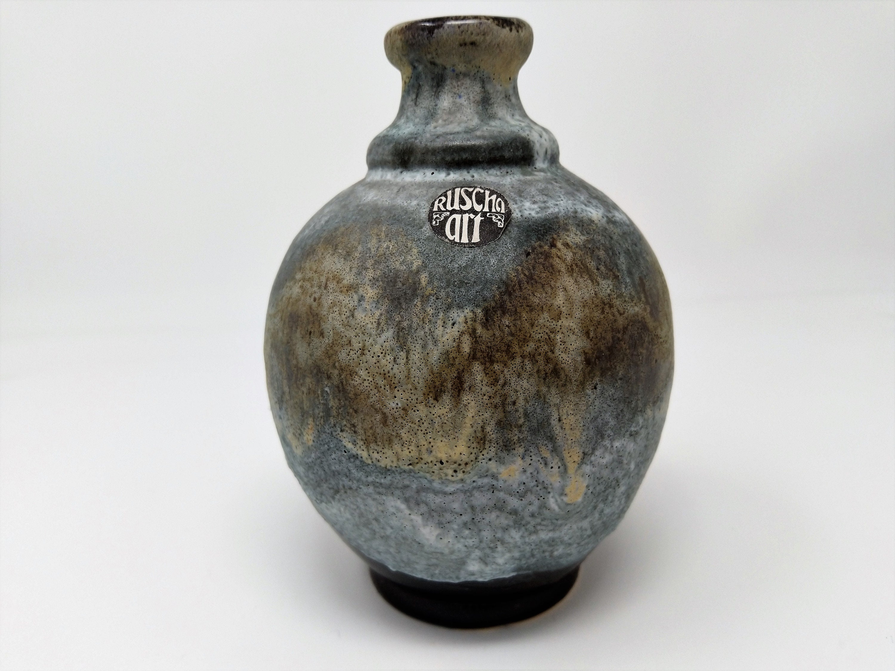 ヴィンテージ花瓶 Ruscha Keramik – Fat Lava – 1960年代ミッド