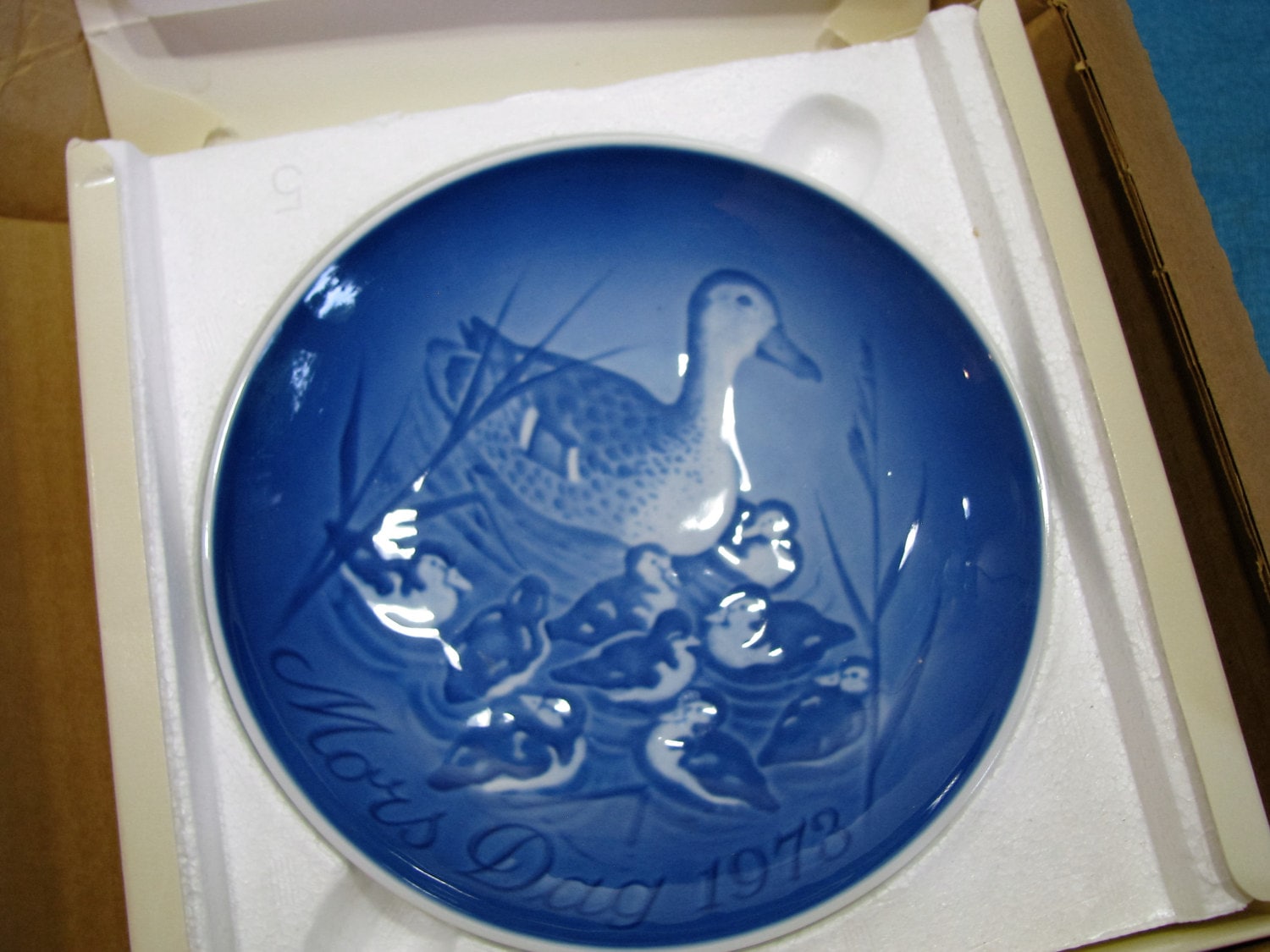Mors Dag Plate 1973 - Etsy Canada
