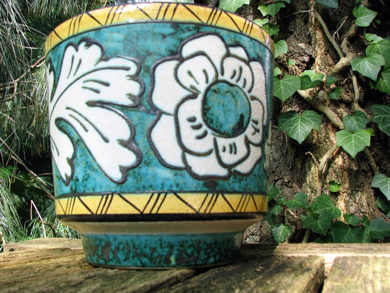 Fohr Übertopf planter cachepot 60er 60s 70er 70s Design west german pottery wgp